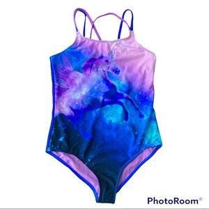 NWT Angel Beach Unicorn One Piece Swimsuit 18.5